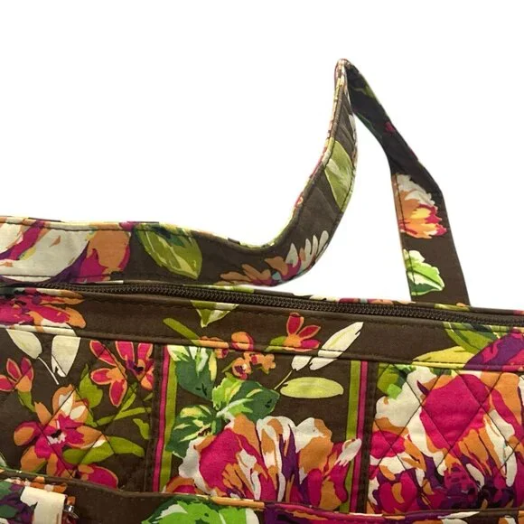 Vera Bradley Caroline Shoulder Bag in Retired English Rose - Picture 6 of 12